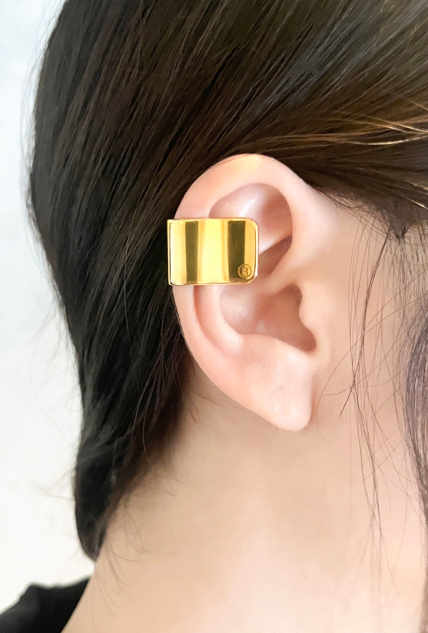 Hearing AID | Hearing Aid | Ear Cuff | Gold | Single | Right