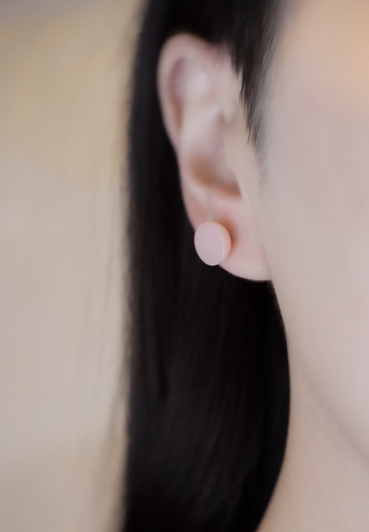 Ange | Ange | boucles d'oreilles percées | Opale rose